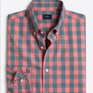 J Crew Men’s Slim Flannel (Size L)